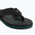 Tommy Hilfiger Massage Beach Sandal nero infradito da uomo 7