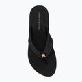 Tommy Hilfiger infradito donna Webbing Beach Sandal nero 5