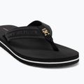 Tommy Hilfiger infradito donna Webbing Beach Sandal nero 7