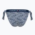 Tommy Hilfiger Slip Bikini Cheeky Side Tie Stampa onda illustrata dark night navy 2