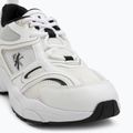 Calvin Klein scarpe da donna YW0YW01807 Retro Tennis Mesh Ml bianco brillante/nero 7