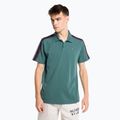 Tommy Hilfiger maglia da allenamento da uomo Textured Tape Polo verde