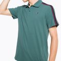 Tommy Hilfiger maglia da allenamento da uomo Textured Tape Polo verde 4