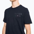 Tommy Hilfiger Graphic Tee uomo blu 4