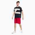 Camicia da allenamento Tommy Hilfiger da uomo Colorblocked Mix Media blu 2