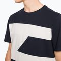 Camicia da allenamento Tommy Hilfiger da uomo Colorblocked Mix Media blu 4