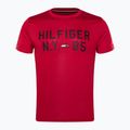 Tommy Hilfiger Graphic Training T-shirt uomo rosso 5