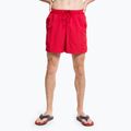 Pantaloncini da bagno Tommy Hilfiger Medium Drawstring da uomo, rosso 5