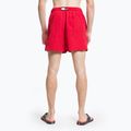 Pantaloncini da bagno Tommy Hilfiger Medium Drawstring da uomo, rosso 7