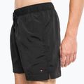 Tommy Hilfiger Uomo Pantaloncini da bagno con coulisse media, nero 8