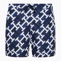 Pantaloncini da bagno Tommy Hilfiger Sf Medium con stampa a coulisse da uomo, blu