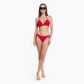 Tommy Hilfiger Costume da bagno sfacciato con laccetti laterali, fondo rosso 5
