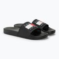 Tommy Jeans Pool Slide Ess nero infradito da uomo 4