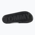 Tommy Jeans Flag Pool Slide Ess donna nero 5