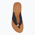 Tommy Hilfiger infradito da donna Elevated Beach Sandal blu spaziale 5