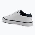 Tommy Hilfiger scarpe da ginnastica da uomo Th Hi Vulc Core Low Leather Ess bianco 3
