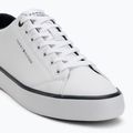 Tommy Hilfiger scarpe da ginnastica da uomo Th Hi Vulc Core Low Leather Ess bianco 7