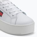 Scarpe Tommy Jeans donna Tjw Flatform Cupsole Ess bianco 7