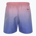 Tommy Hilfiger pantaloncini da bagno medi con coulisse e stampa ombreggiata coral blossom/blue spell da uomo 2