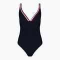 Costume intero da donna Tommy Hilfiger Triangle One Piece Rp deser skye