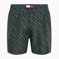 Tommy Hilfiger Uomo Pantaloncini da bagno con stampa a coulisse media new york geo green 2