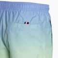 Tommy Hilfiger pantaloncini da bagno medi con coulisse e stampa ombreggiata blu incantesimo/giallo tulipano da uomo 4