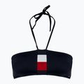 Tommy Hilfiger Top costume da bagno a fascia desert sky