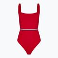 Costume intero da donna Tommy Hilfiger Square Neck One Piece primary red