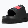 Tommy Jeans donna Elevated Flatform Slide nero 8