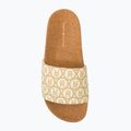 Tommy Hilfiger donna Emblem Cork Slide infradito in calico 5