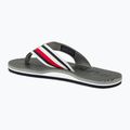 Tommy Hilfiger Massage Footbed Oly Beach Sandal Uomo infradito argento antico 3