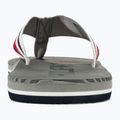 Tommy Hilfiger Massage Footbed Oly Beach Sandal Uomo infradito argento antico 6