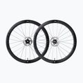 FFWD Tyro 2.0 FCC SP 24H/24H DBCL 12 mm TA 11SP Shimano ruote da bicicletta nere