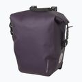 AGU Clean Borsa singola per bicicletta Click'nGo M 17 l velluto viola