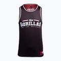 Gorilla Wear Keene canotta da allenamento uomo rosso/nero 14