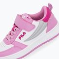 FILA Rega Nf Velcro scarpe da bambino bianco/moonlite malva 4