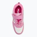 FILA Rega Nf Velcro scarpe da bambino bianco/moonlite malva 5