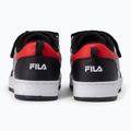 FILA Rega Nf Velcro scarpe da bambino bianco/nero/fila rosso 4