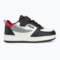 FILA Rega Nf Velcro scarpe da bambino bianco/nero/fila rosso 2