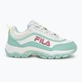 FILA Strada Logo bianco/grigio porto scarpe da donna 2