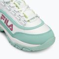 FILA Strada Logo bianco/grigio porto scarpe da donna 7