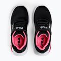 Scarpe per bambini FILA Madrun Velcro Black/Sangria Sunset 4