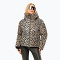 Giacca da sci donna Nikkie Newport Leopard hummus