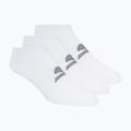 Calzini da uomo SKECHERS Microfiber Non Terry No Show 3 paia white traditional