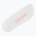 Calzini da donna SKECHERS Non Terry No Show Liner 3 paia white/purple 7