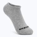 Calzini per bambini SKECHERS Non Terry No Show 3 paia white/grey 3