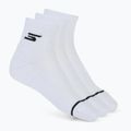 Calzini da uomo SKECHERS 1/2 Terry Qtr Crew 3 paia white traditional
