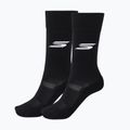 Calzini da uomo SKECHERS 1/2 Terry Over The Knee 2 paia black
