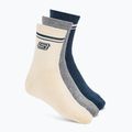 Calze SKECHERS Full Terry Low Crew white/blue