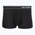 Boxer da uomo KARL LAGERFELD Stripe Logo Micro Trunk 3 paia black 2